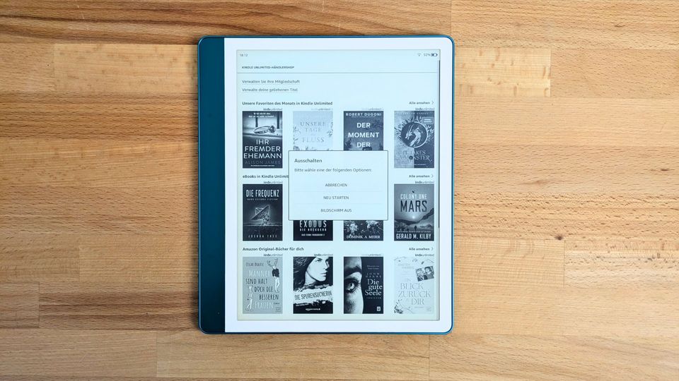 E-Book-Reader Test: Amazon Kindle Scribe