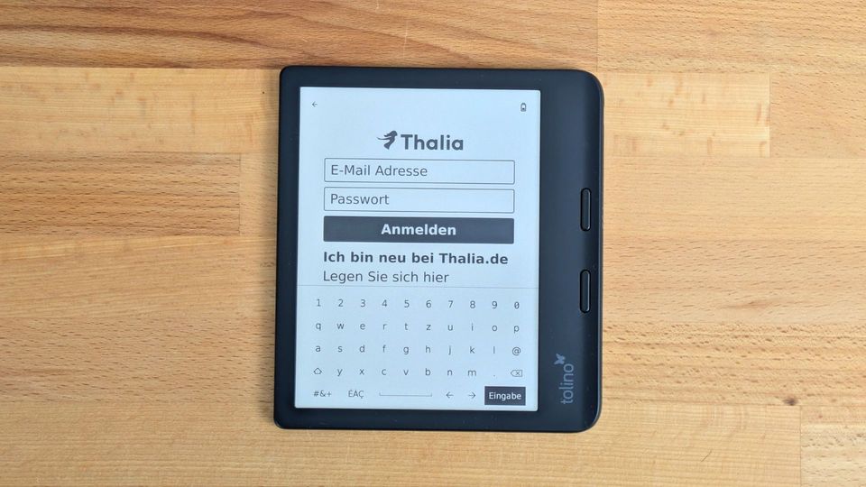 E-Book-Reader Test: Tolino Vision Color plus Stylus