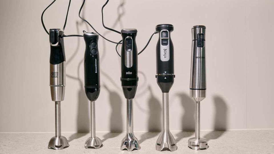 5 verschiedene Stabmixer