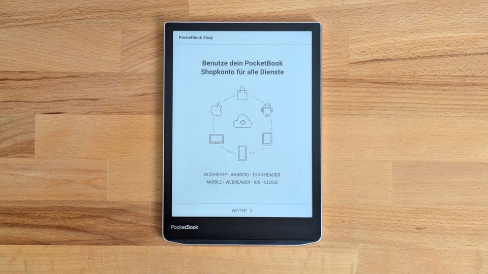 stern Kaufkosmos E-Book-Reader Test 2025 E-Book-Reader Test: PocketBook InkPad 4