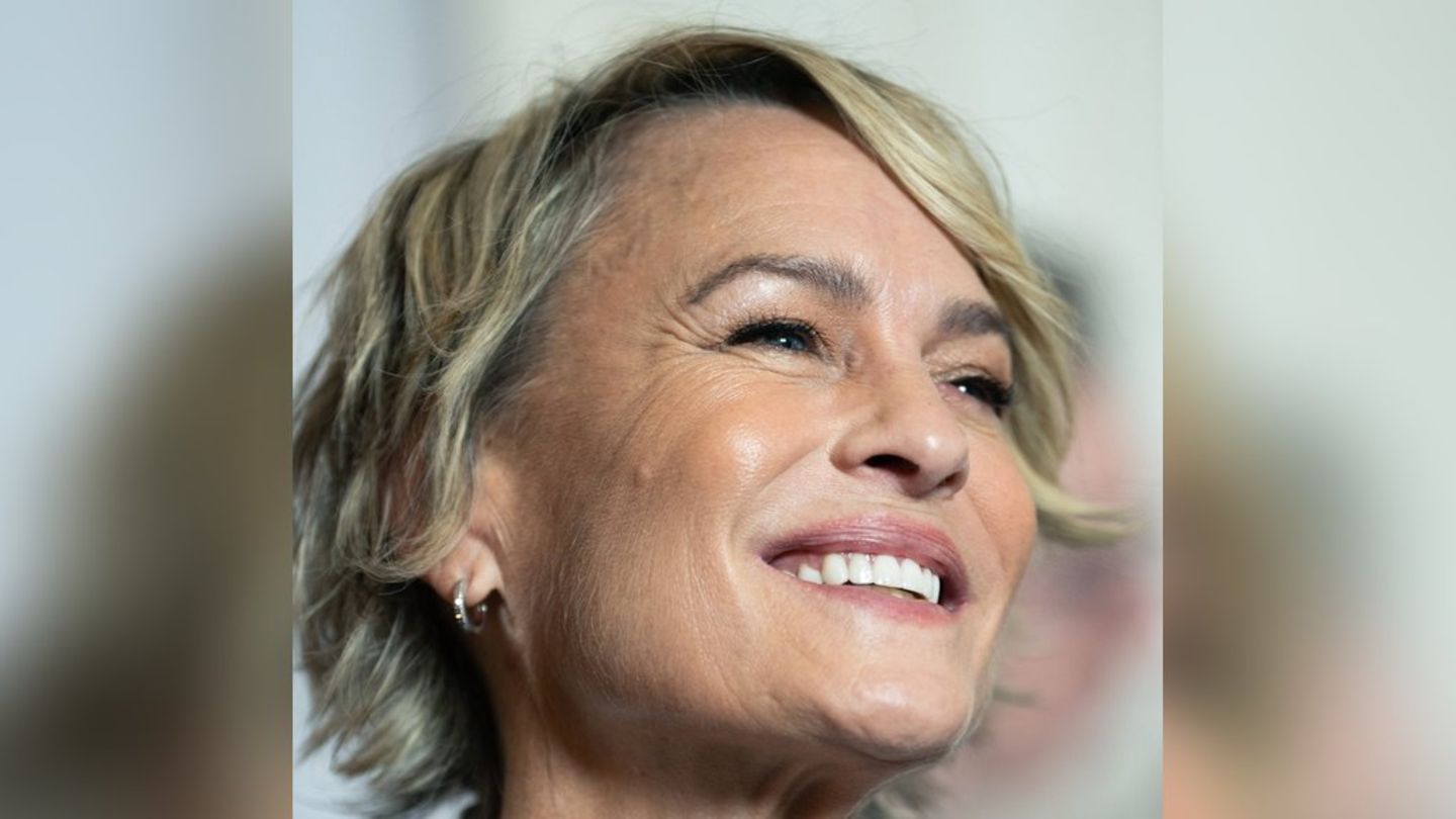 Robin Wright vor wenigen Tagen bei einem Termin in London.