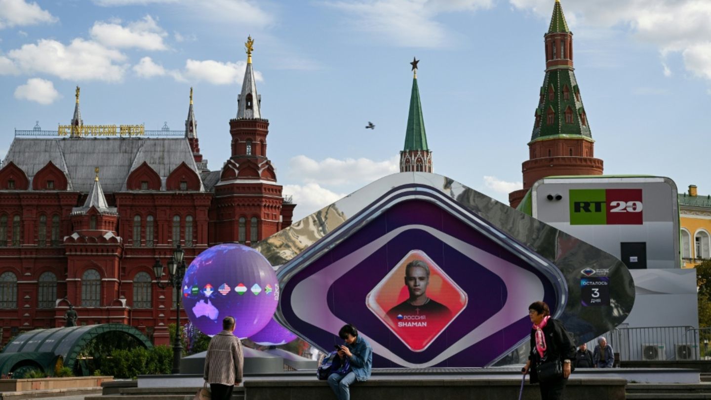 Intervidion-Countdown in Moskau