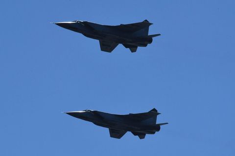 Russische MiG-31-Kampfjets befanden sich über 12 Minuten im Nato-Luftraum (Archivbild)