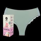 Brazilian mit Spitze in Matcha