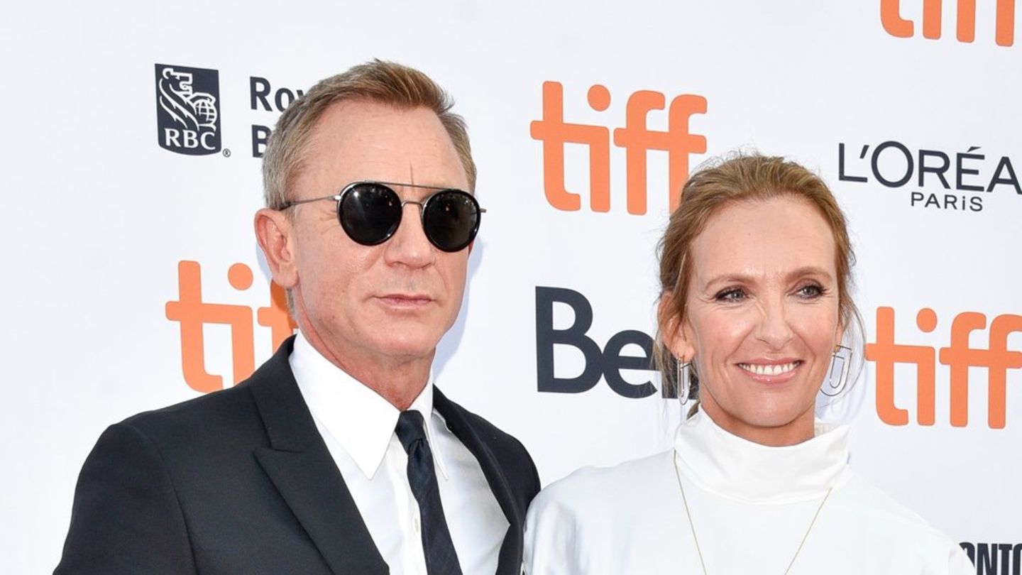 Daniel Craig und Toni Collette auf der Premiere von "Knives Out" im Jahr 2019.