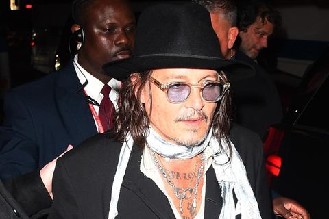 Schauspieler Johnny Depp bei einem Event in New York