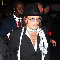Schauspieler Johnny Depp bei einem Event in New York