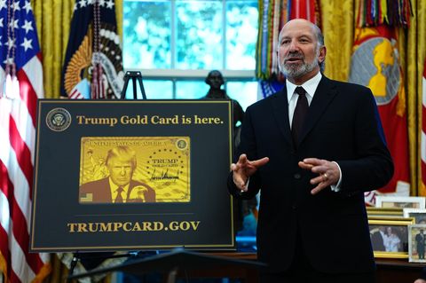 US-Handelsminister Howard Lutnick verkündete auch die Einführung einer Trump Gold Card für eine Million