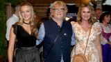Filmproduzent Martin Krug, Ex-Mann von Veronika Ferres, mit Tochter Lilly Krug (links) und Partnerin Martina Nicia