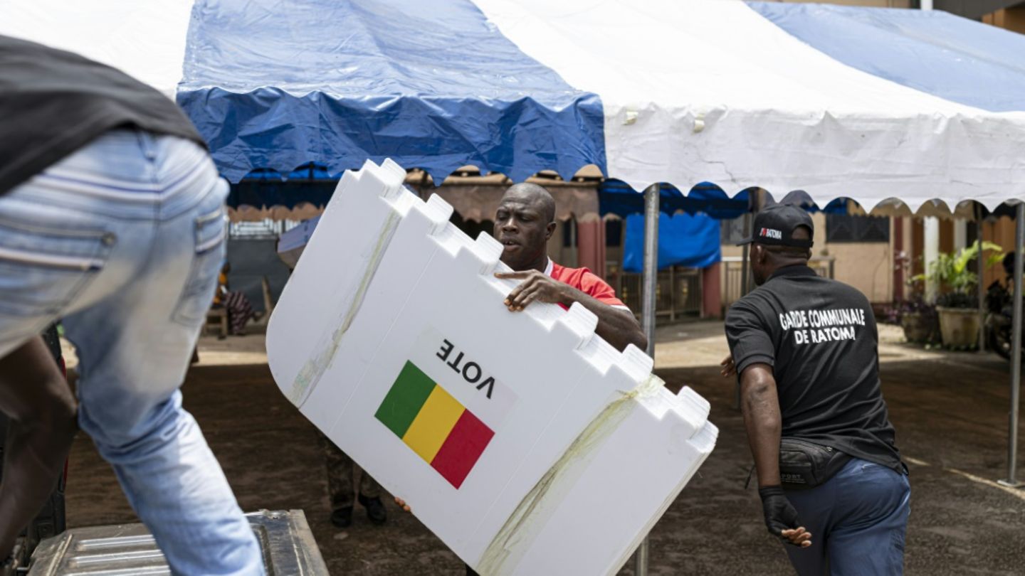 Vorbereitungen vor der Wahl in Guinea
