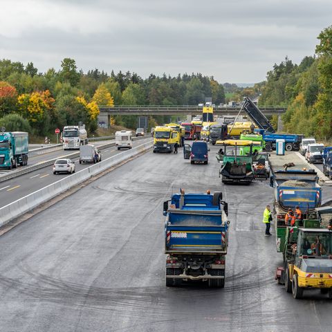 Autobahnbau