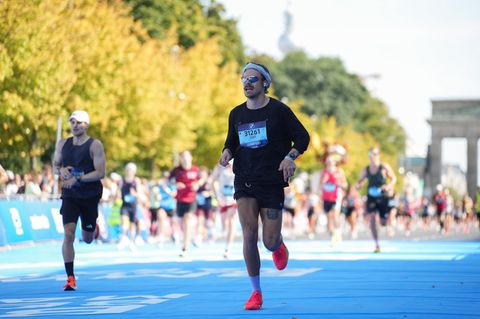 Harry Styles lief den Berlin-Marathon