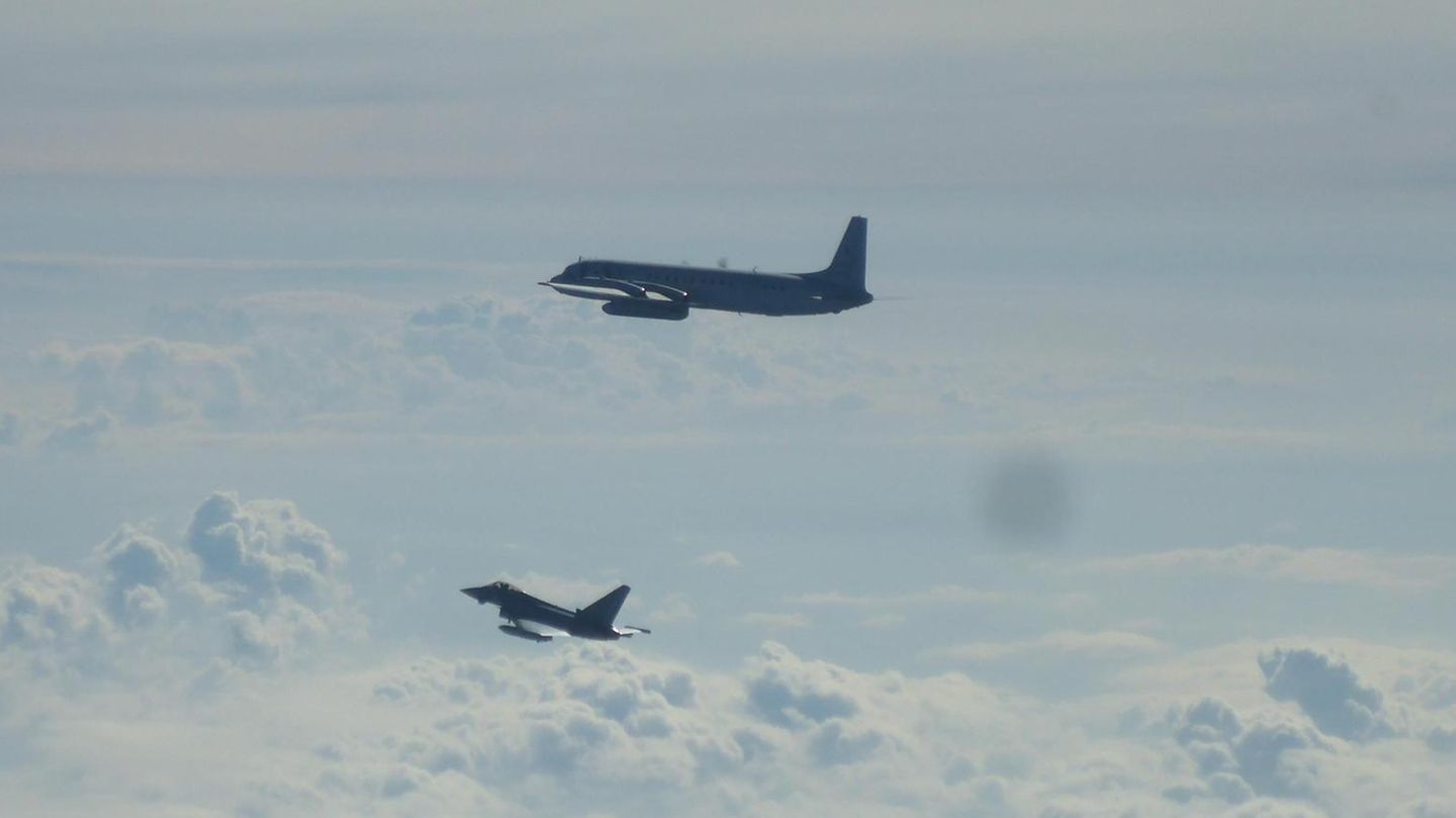 Baltic Sea: Eurofighter rises due to the Russian military machine