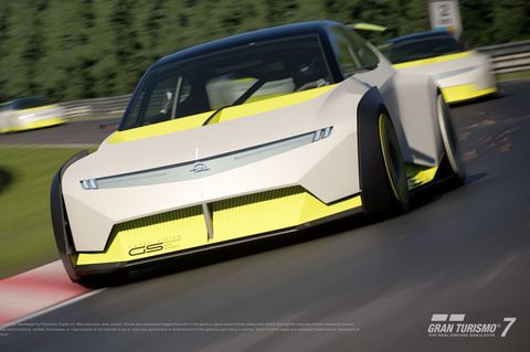 Opel Corsa GSE Vision Gran Turismo als digitales Rennauto