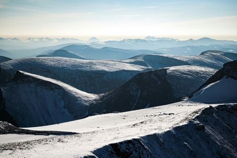 Berge im Norden Schwedens