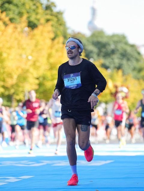 Harry Styles beim Marathon