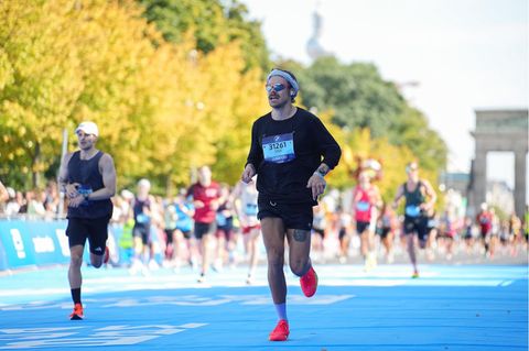 Harry Styles beim Marathon