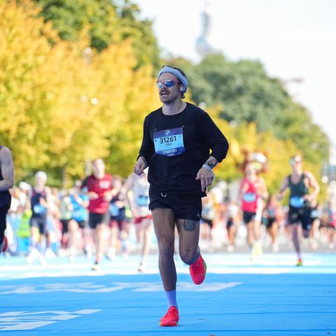 Harry Styles beim Marathon