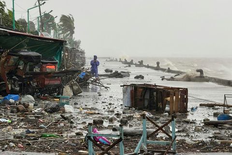 Sturmschäden auf den Philippinen
