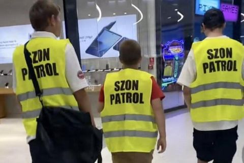 Mitglieder der sogenannten Szon Patrol in Polen