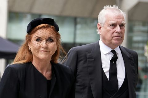 Sarah Ferguson und Prinz Andrew in London