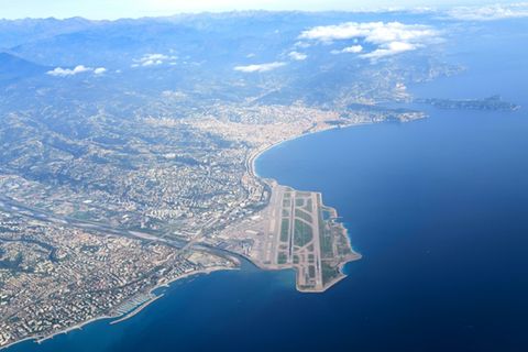 Flughafen von Nizza