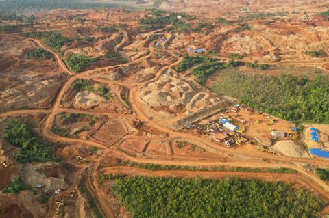 Der Industriepark Morowali in Indonesien