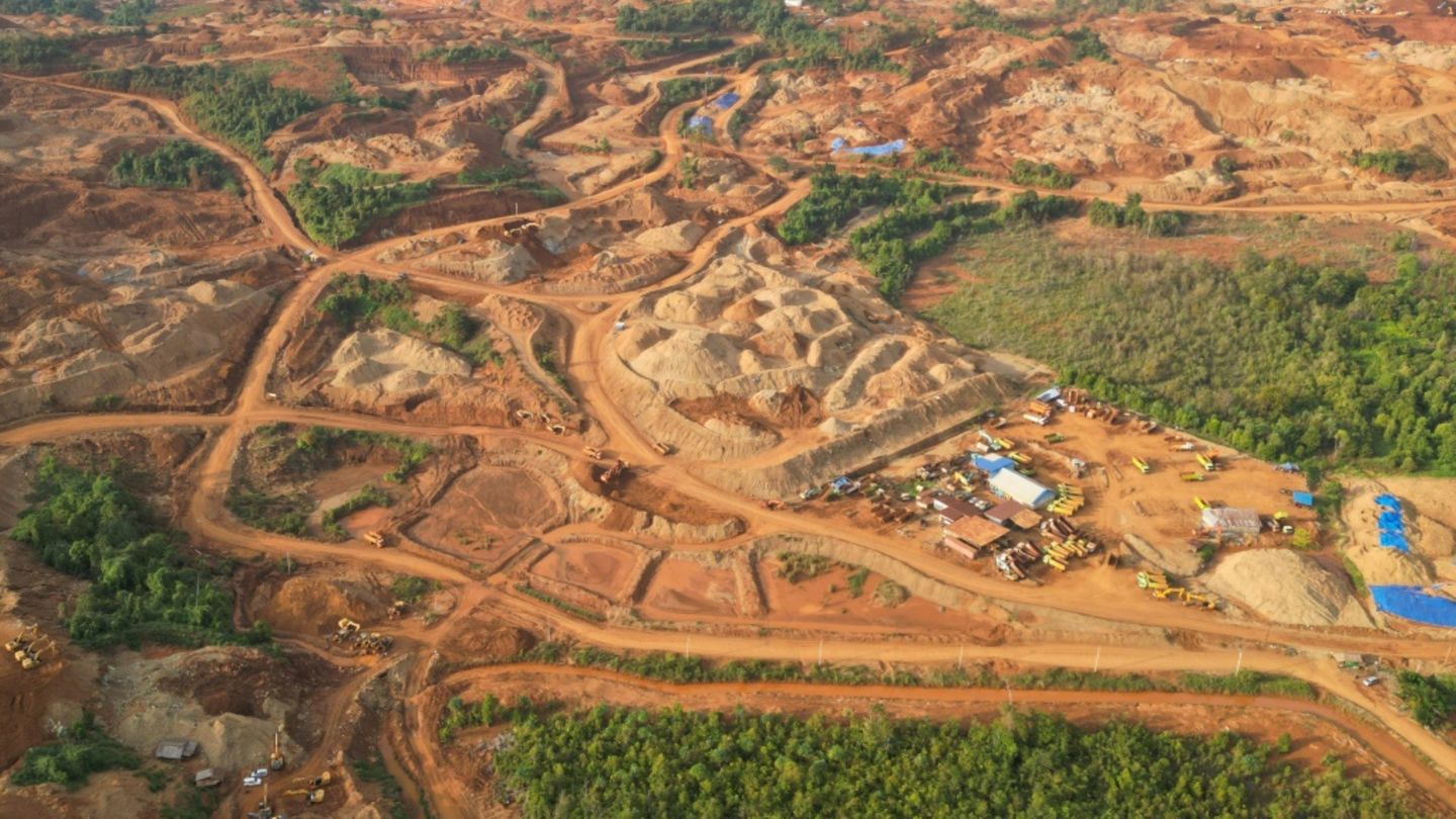 Der Industriepark Morowali in Indonesien