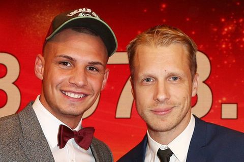Pietro Lombardi (l.) und Oliver Pocher wohnen derzeit zusammen.