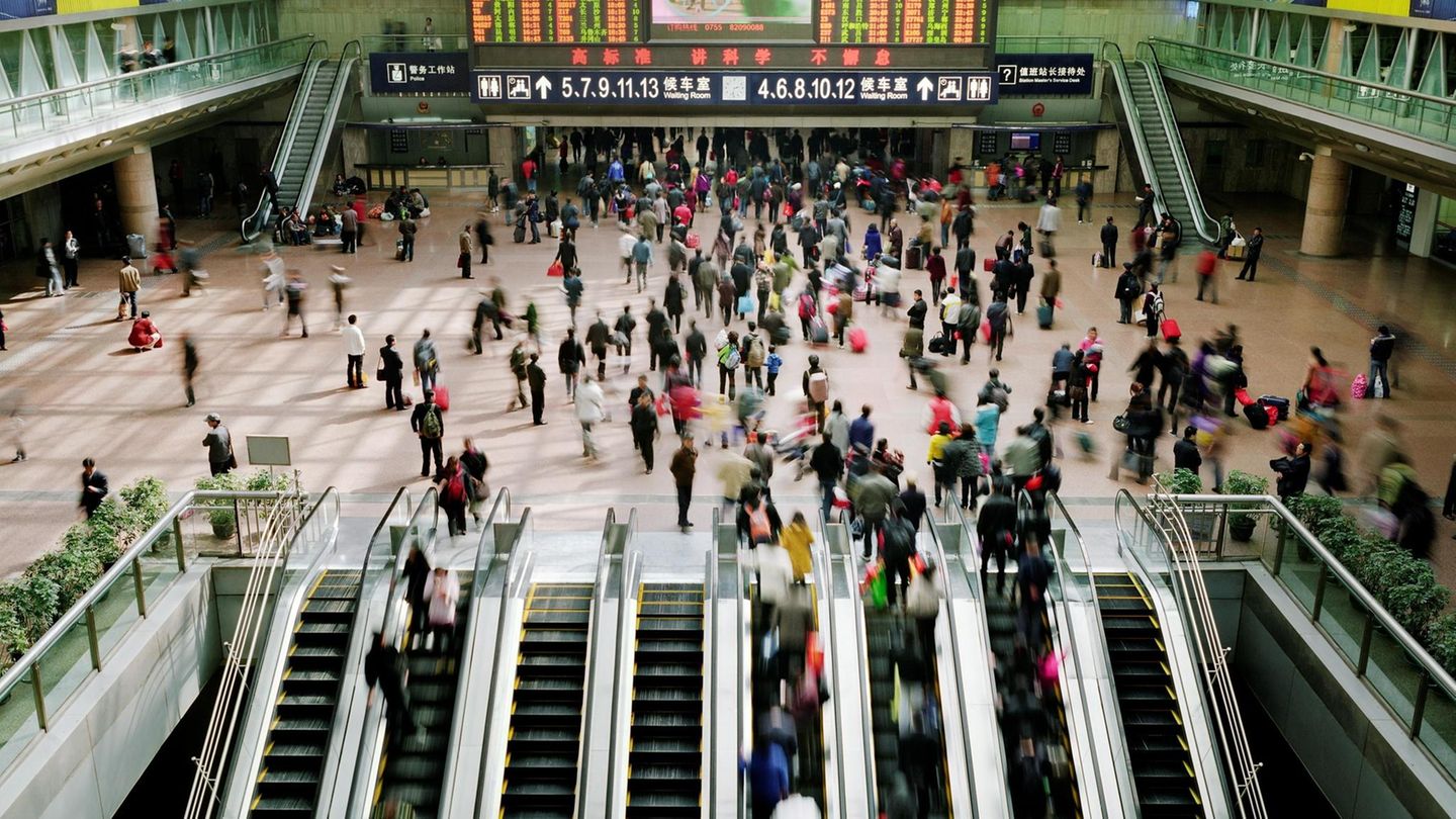 Pekinger Westbahnhof