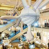 Rolltreppen im Pariser Kaufhaus Le Bon Marché