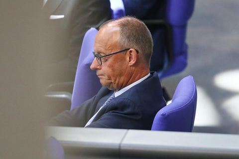 Friedrich Merz im Bundestag