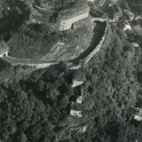 Die Festung Ehrenbreitstein liegt auf der östlichen Rheinseite in Koblenz