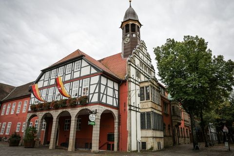 Rathaus in niedersächsischem Nienburg
