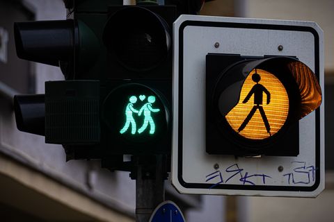 Rechtsstreit um gleichgeschlechtliche Ampelpärchen: Das Verwaltungsgericht Hannover weist die Klage ab. Foto: Moritz Frankenberg