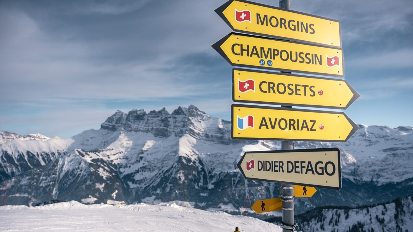 Das Skigebiet Portes du Soleil bietet das einzigartige Erlebnis einer Skisafari von der Schweiz nach Frankreich, grenzenlose freie Fahrt!