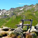 Gasteinertal in Österreich: Auf den Gipfeln kann man ganz alleine die Sonne und die frische Bergluft genießen