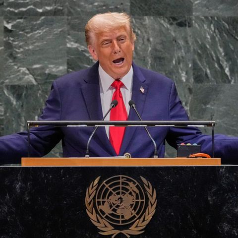 US-Präsident Donald Trump vor der UN-Generalversammlung in New York