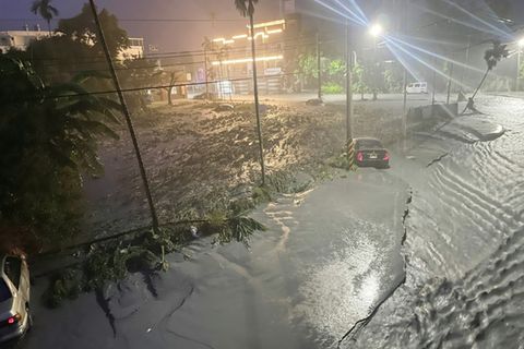 Flutschäden in der taiwanesischen Provinz Hualien