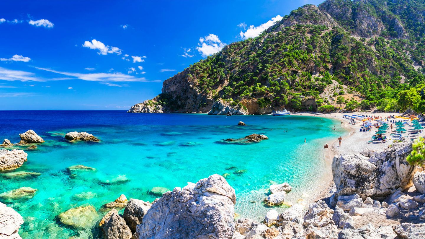 Strand Apella von Karpathos