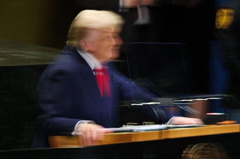 Donald Trump genießt die Aufmerksamkeit der Welt – seine Rede vor der UN-Generalversammlung wird zum Frontalangriff