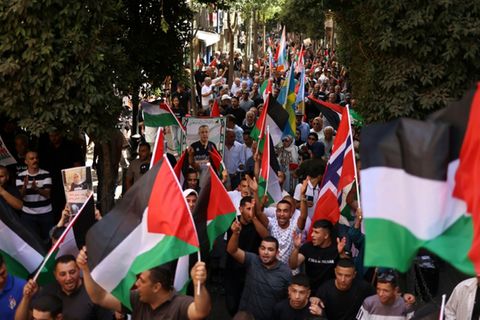 Palästinenser im besetzen Westjordanland