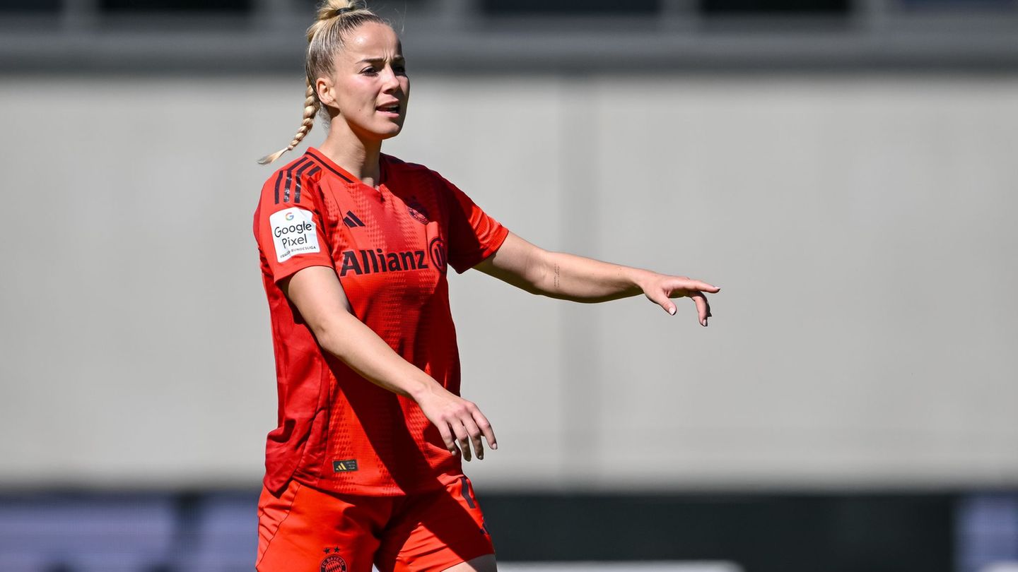 Giulia Gwinn kehrte nach ihrer langen Verletzung zurück auf den Rasen. (Archivbild) Foto: Harry Langer/dpa