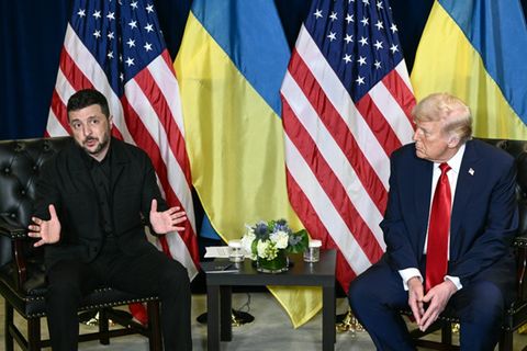 US-Präsident Trump mit Selenskyj in New York