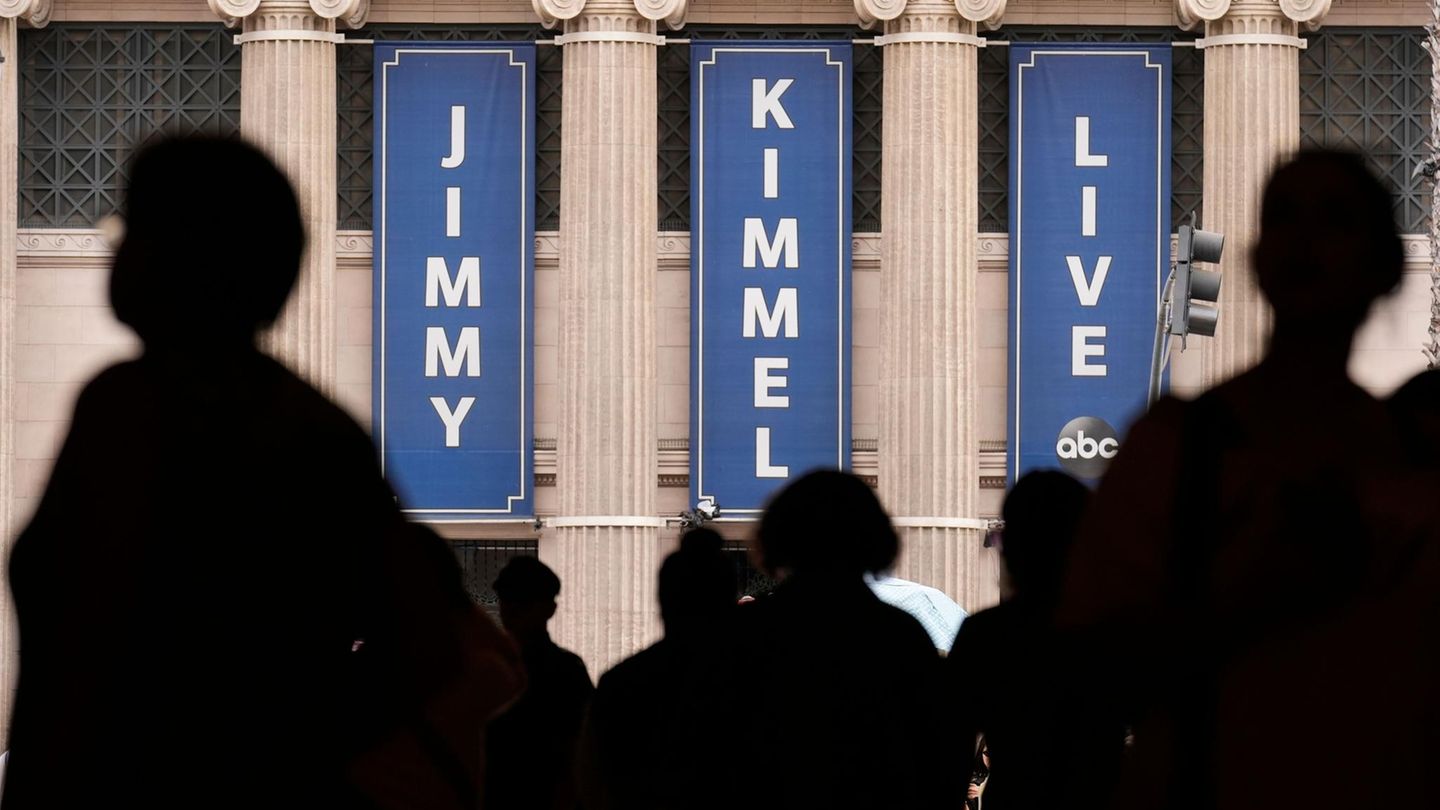 Blick auf das Studio von "Jimmy Kimmel Live!" auf dem Hollywood Boulevard in Los Angeles