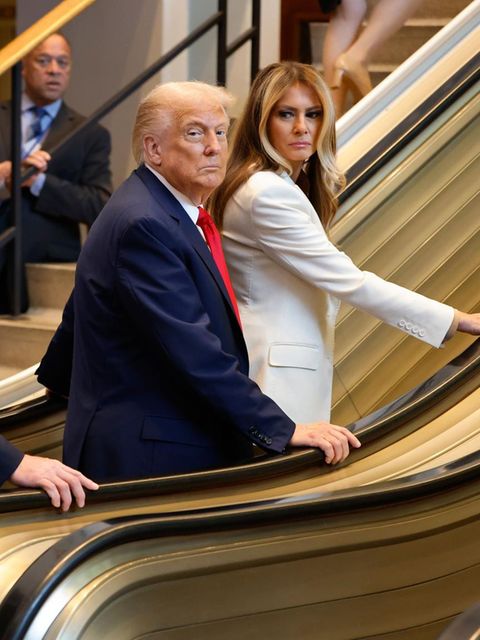 Pannen-Rolltreppe verärgert Trump bei UN-Besuch