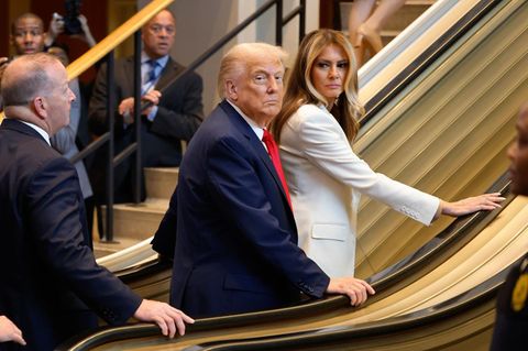 Pannen-Rolltreppe verärgert Trump bei UN-Besuch