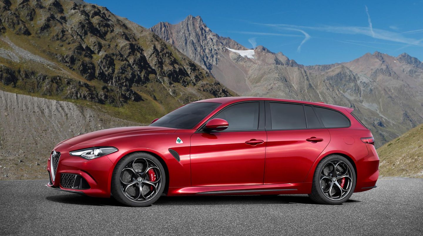 "Espresso" statt "Bohnenkaffee": Für das Design der schönen 2016er-Giulia von Alfa Romeo war Alessandro Maccolini, früher Designchef des Centro Stile Alfa Romeo, verantwortlich. Auch als Kombi wäre das Auto sehr begehrenswert gewesen. Die Variante wird bei Alfa traditionell  "Sportwagon" genannt, zeitweise auch "Giardinetta". Zweifellos eine spannende Alternative zu BMW 3er Touring, Mercedes C-Klasse und Audi A4/A5 Avant