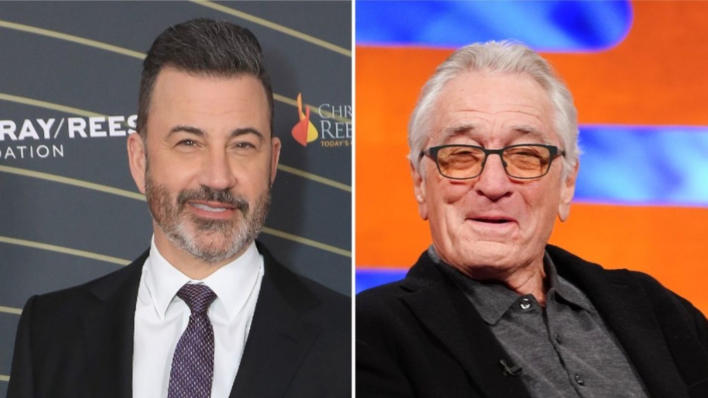 At Jimmy Kimmel’s return: Robert de Niro provides laughter as a mafia boss
