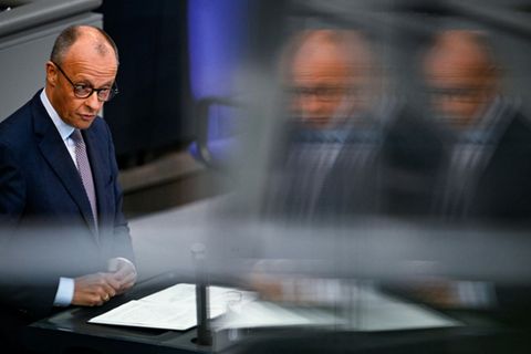 Merz im Bundestag